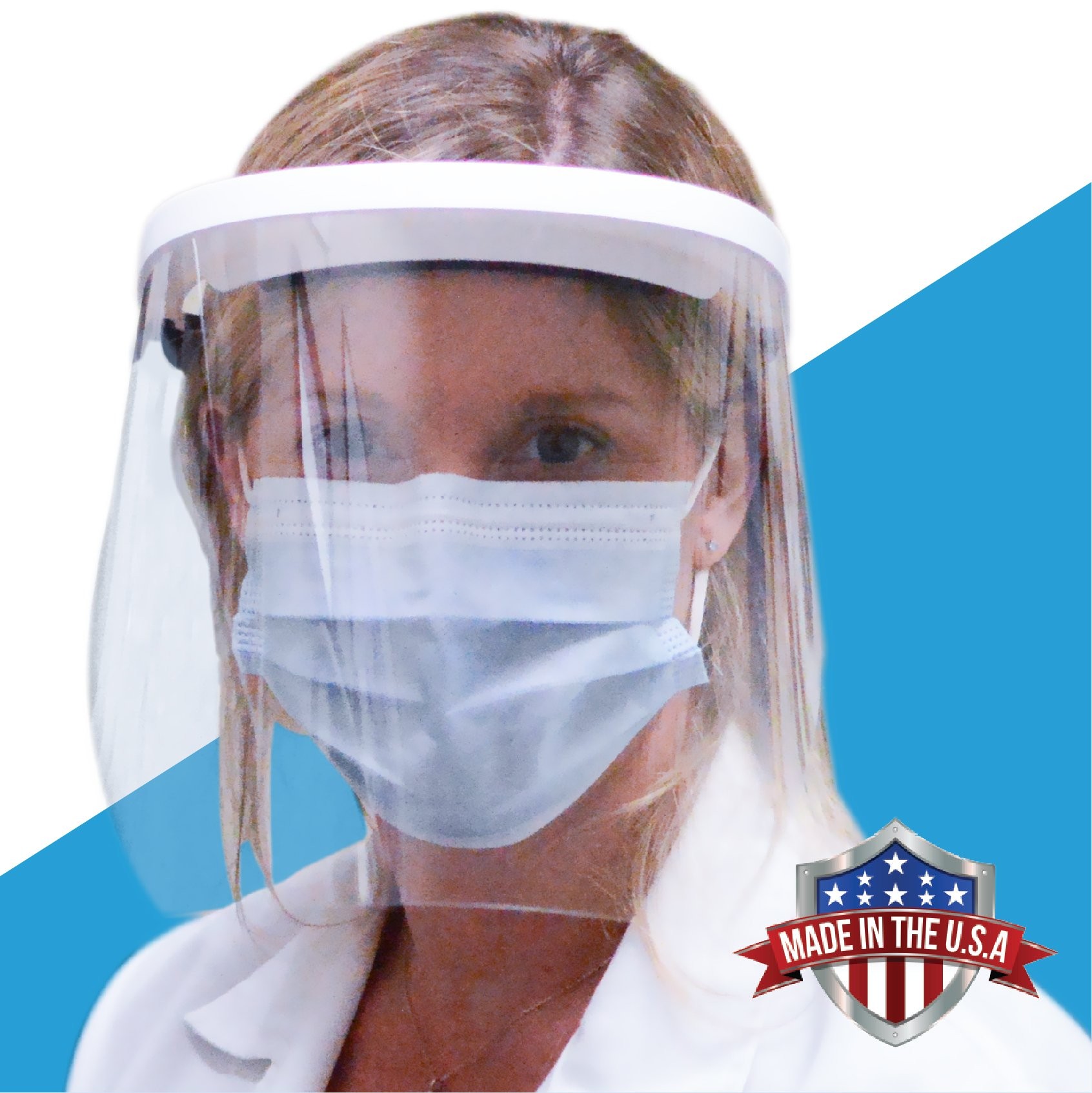 ClearShield Deluxe Optical Quality Face Shield - PPE - CATEGORY - Catalog