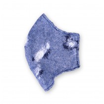 ECO-COTTON ORGANIC FACE MASK: JEANS